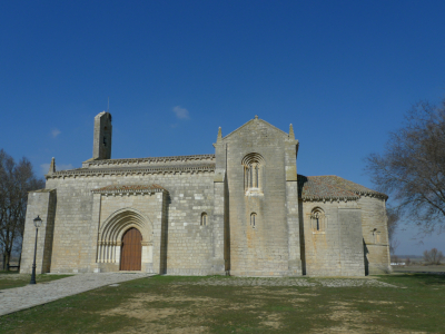 Ermita de Las Fuentes (Amusco). Vista xeral