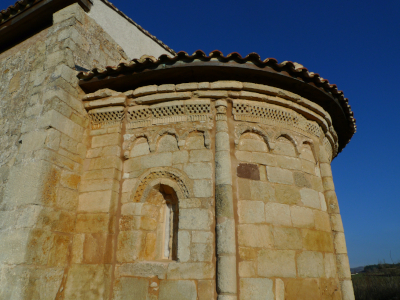 Ábsida da ermida de San Pelayo de Perazancas